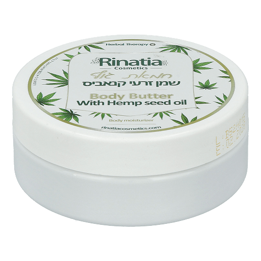 חמאת גוף משמן זרעי קנאביס רינתיה - Rinatia Herbal Therapy